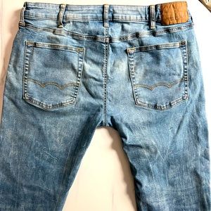 38x30 American Eagle Extreme Flex Men’s Denim Jeans Lightwash